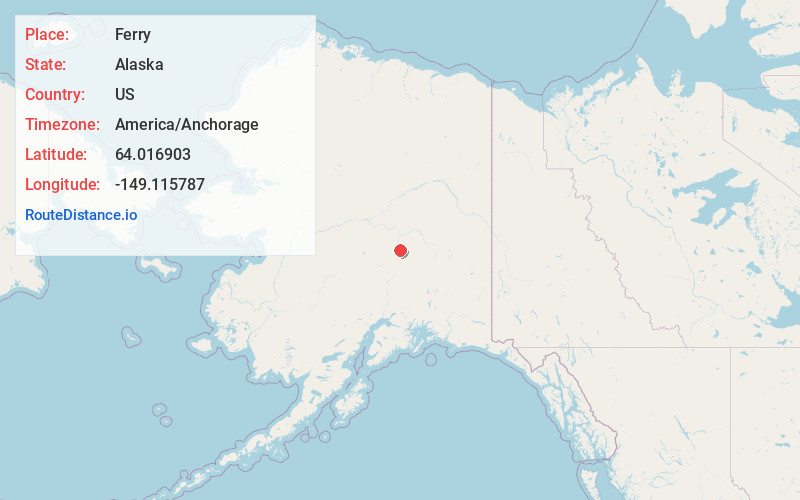 Map of Ferry