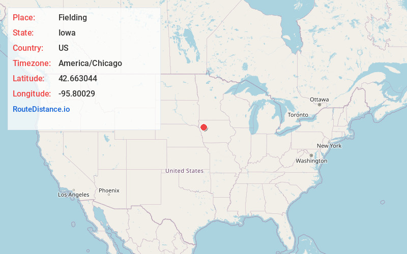 Map of Fielding
