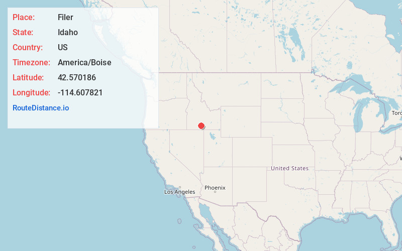 Map of Filer