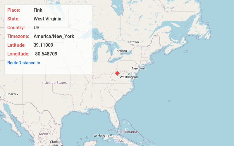 Map of Fink