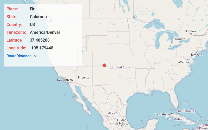 Map of Fir