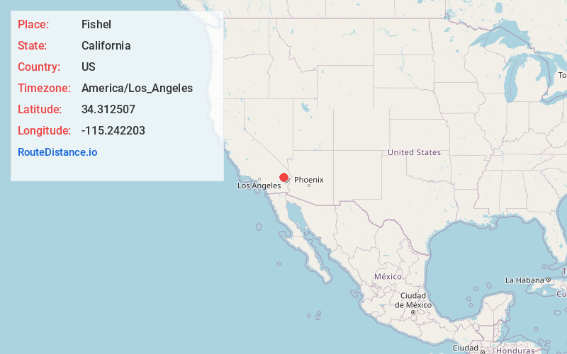 Map of Fishel