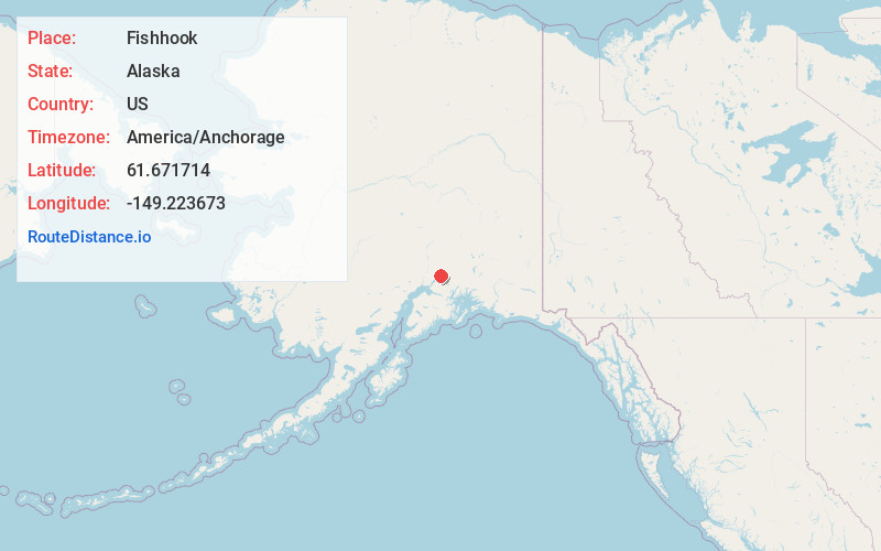 Map of Fishhook