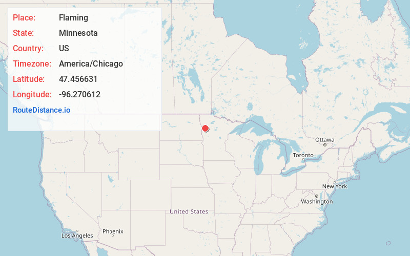 Map of Flaming