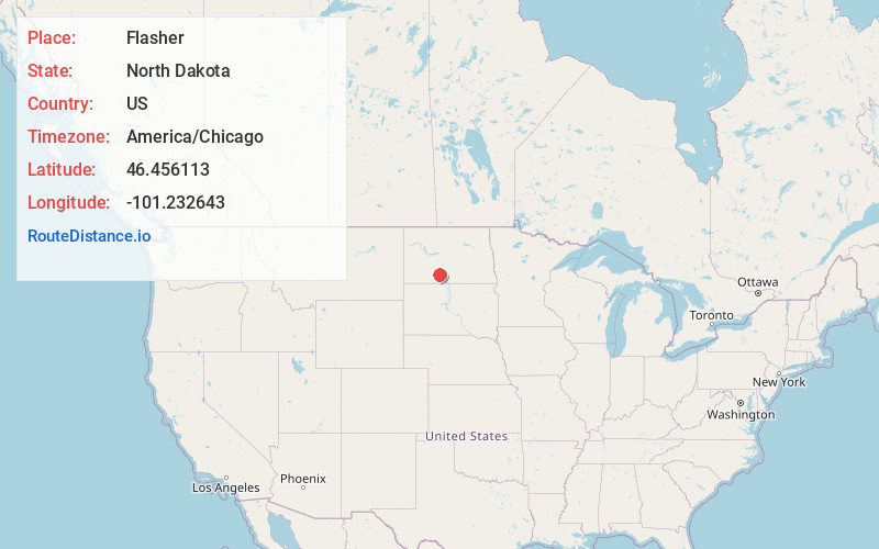 Map of Flasher