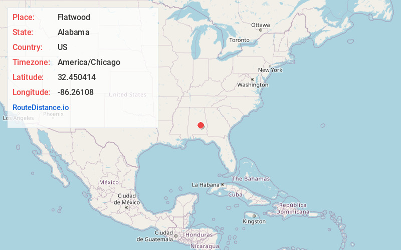Map of Flatwood
