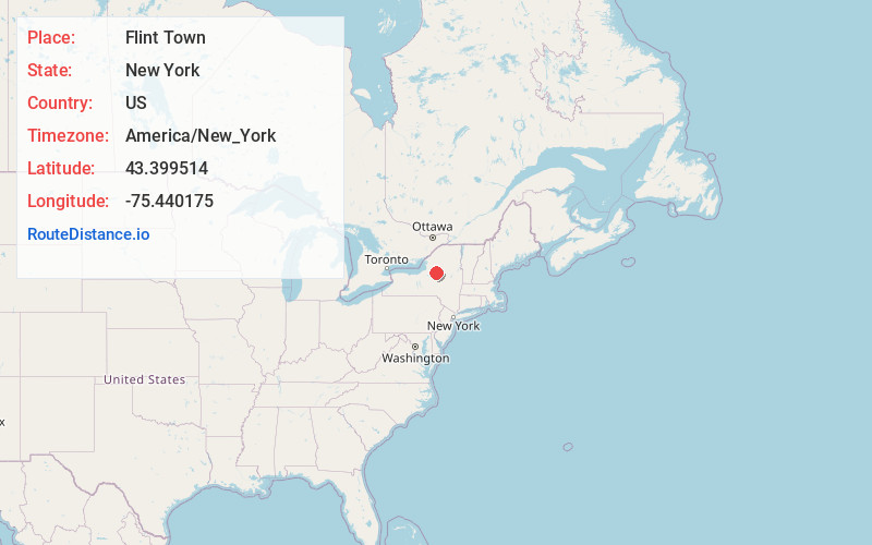 Map of Flint Town