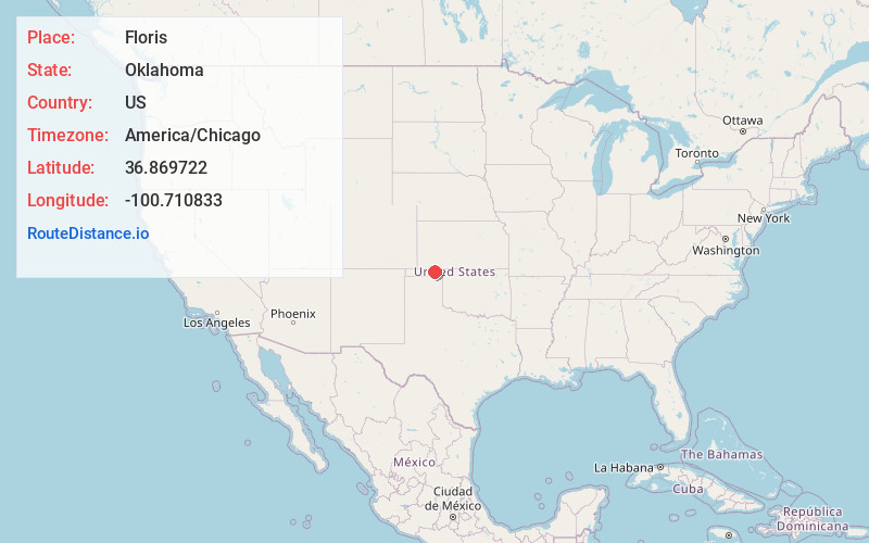 Map of Floris