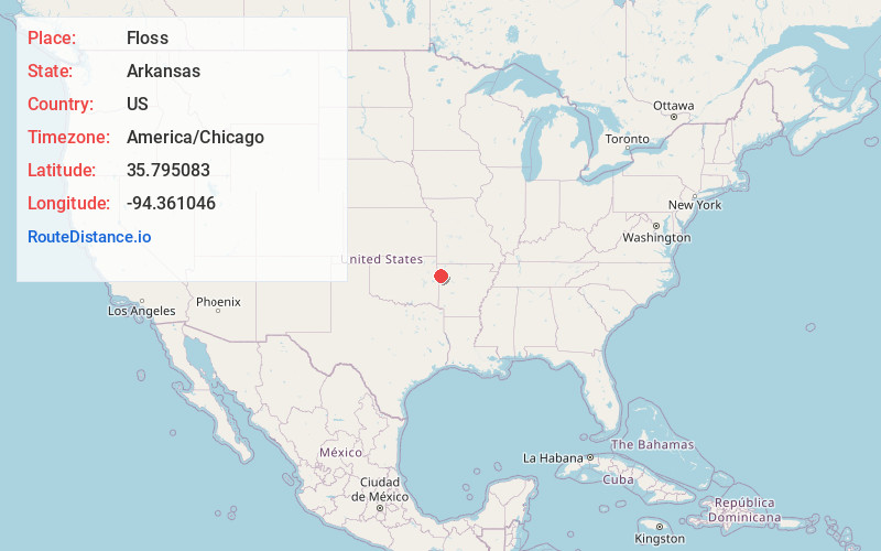 Map of Floss