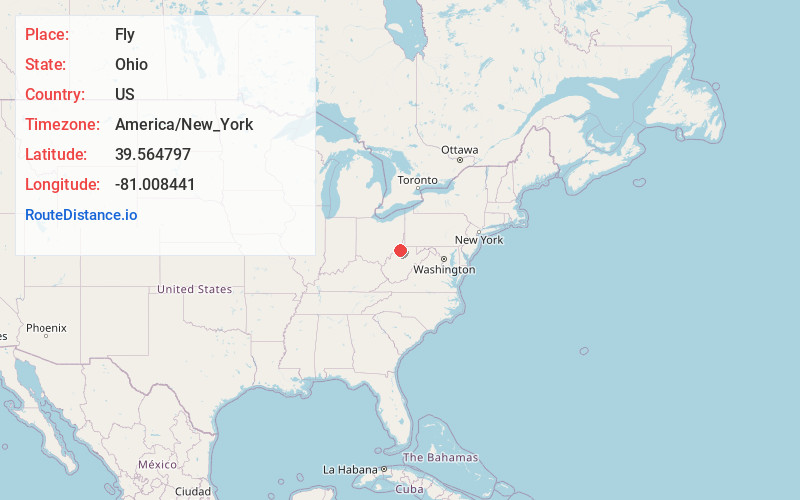 Map of Fly