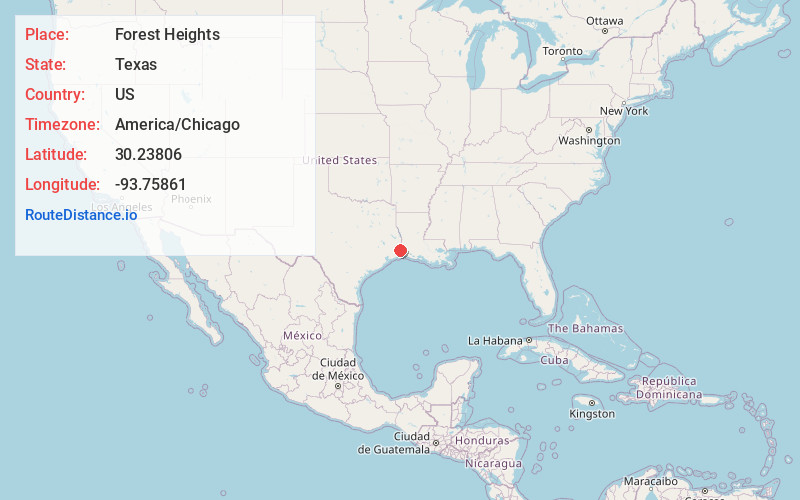 Map of Forest Heights