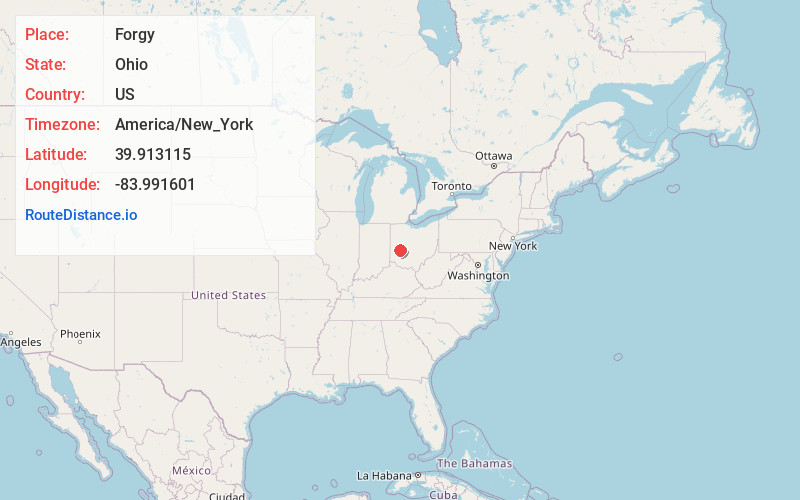 Map of Forgy