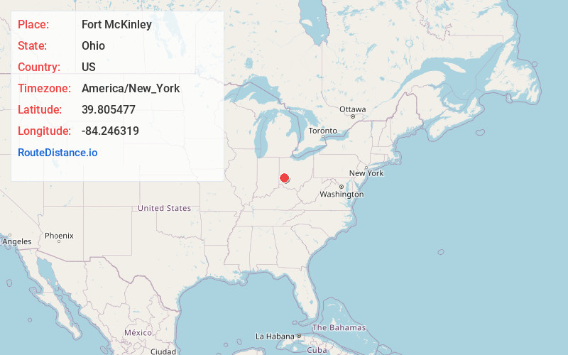 Map of Fort McKinley