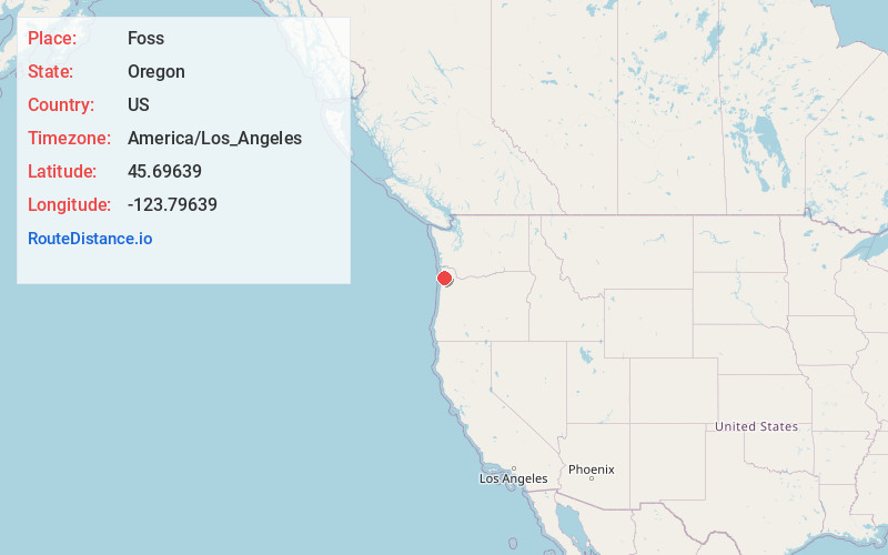Map of Foss