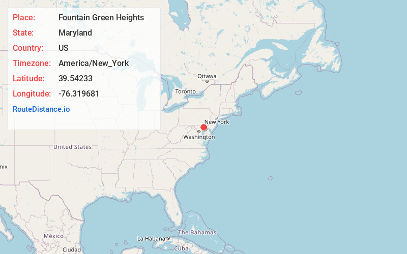 Map of Fountain Green Heights