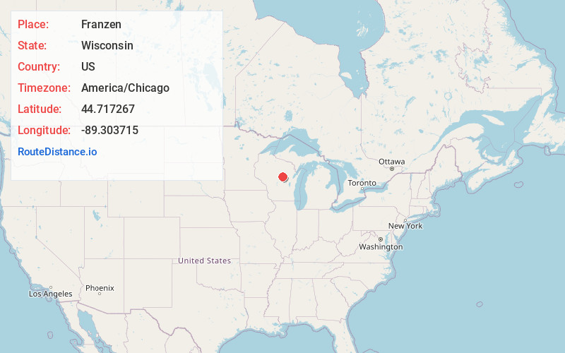 Map of Franzen