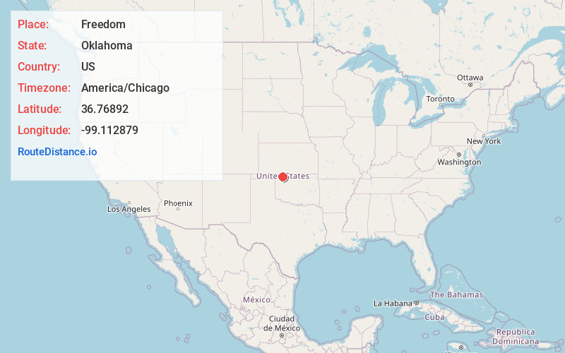 Map of Freedom