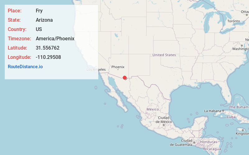Map of Fry