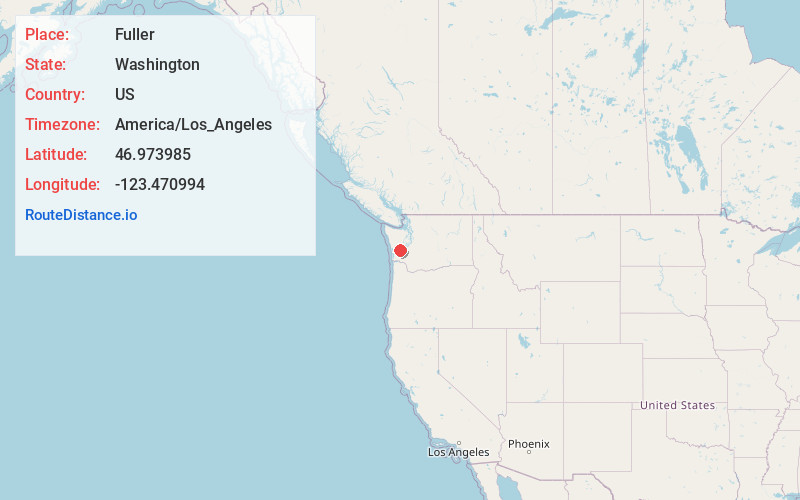 Map of Fuller