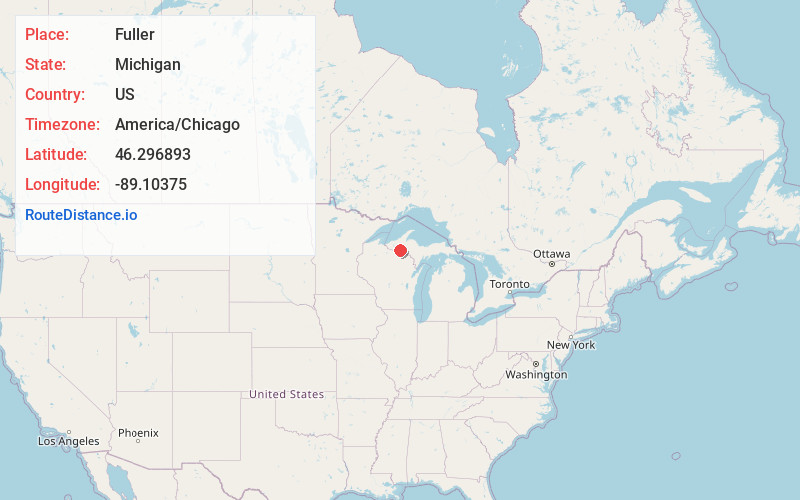 Map of Fuller
