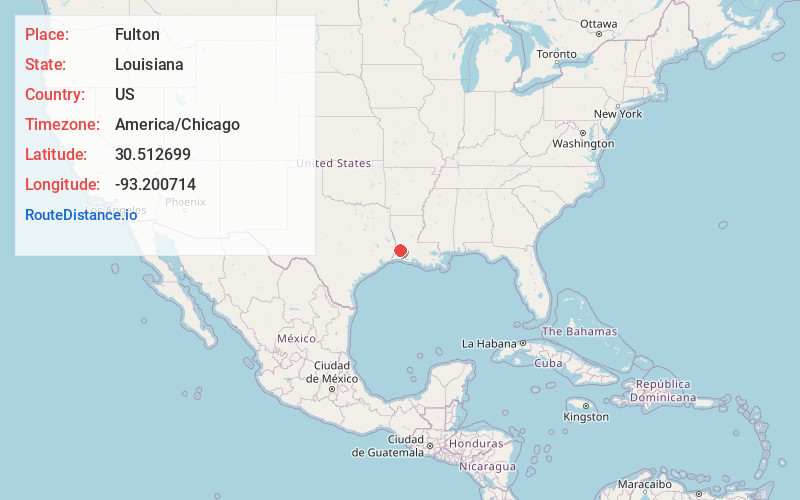 Map of Fulton