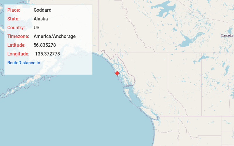 Map of Goddard