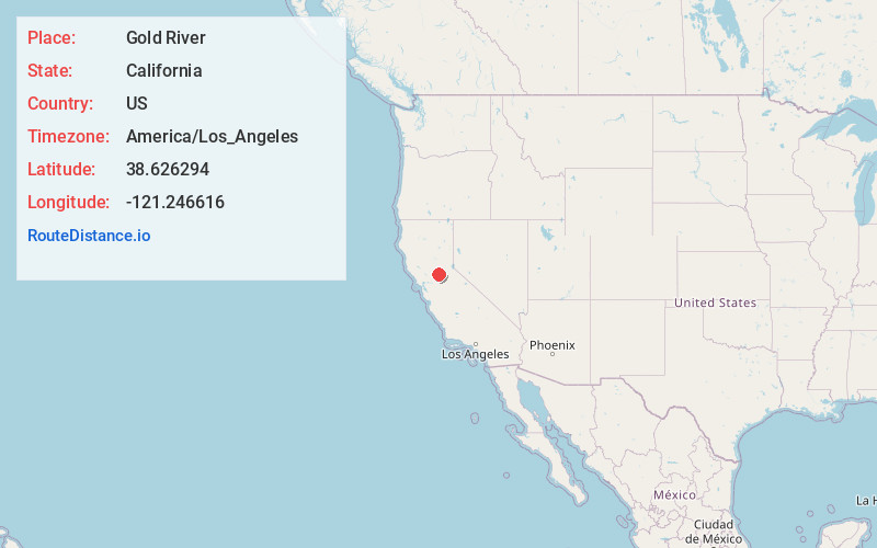 Map of Gold River
