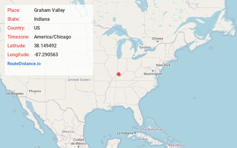 Map of Graham Valley