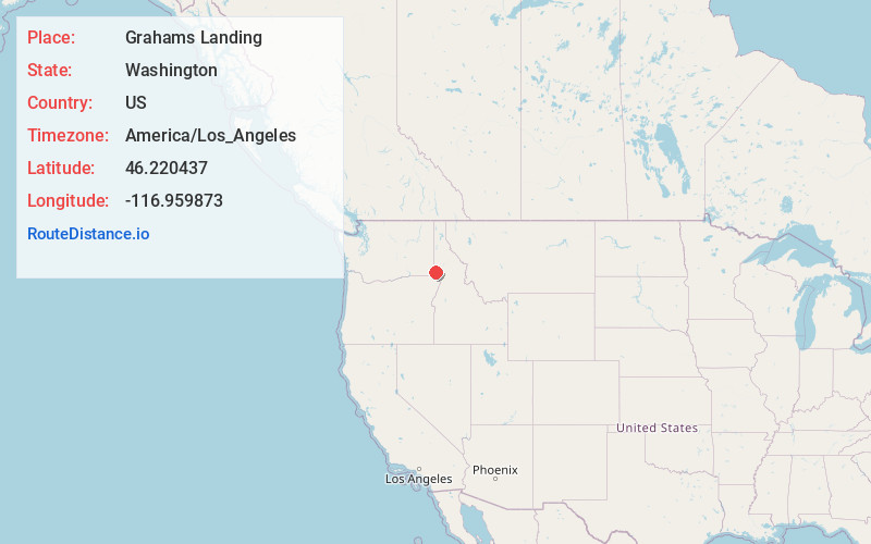 Map of Grahams Landing