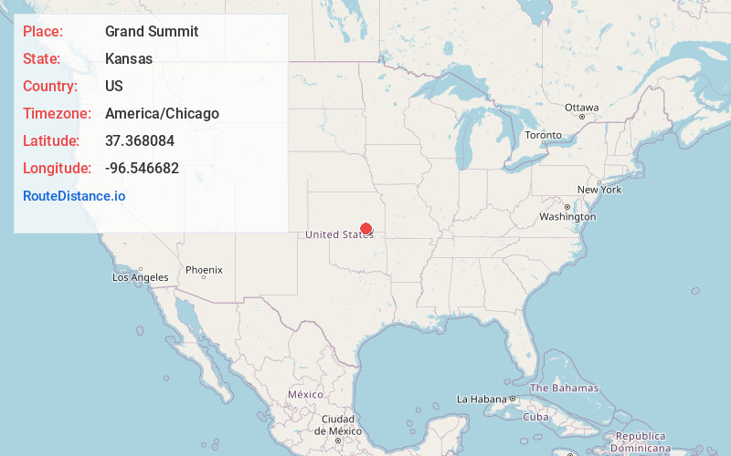 Map of Grand Summit