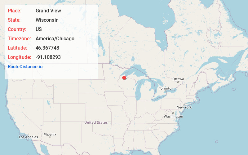 Map of Grand View