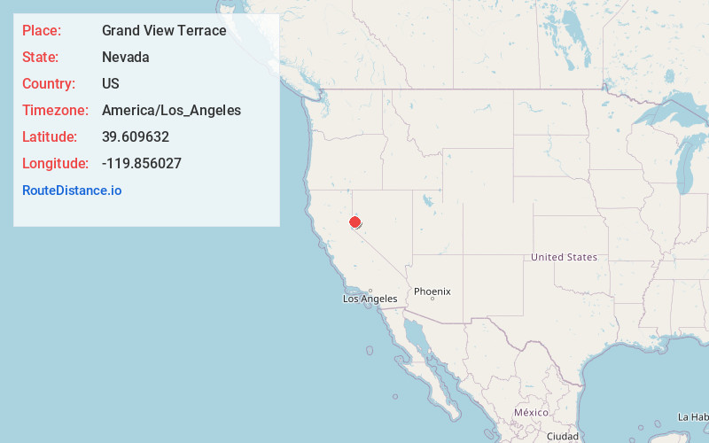 Map of Grand View Terrace