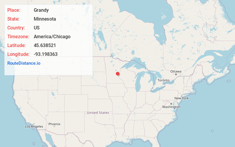 Map of Grandy