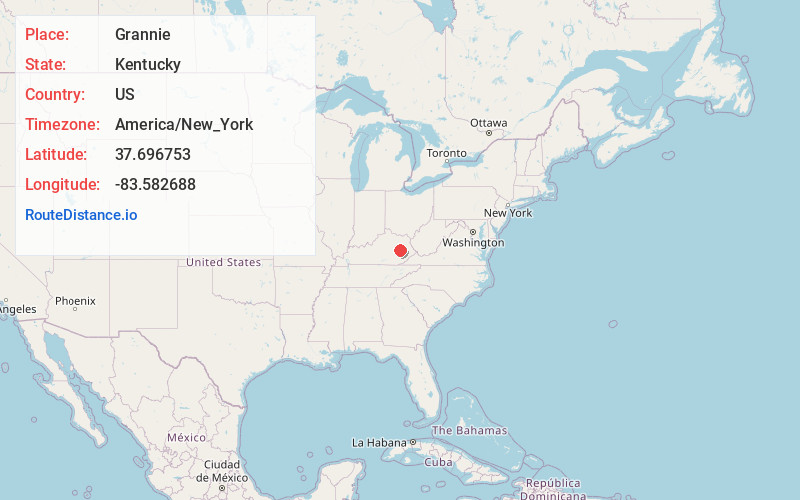 Map of Grannie