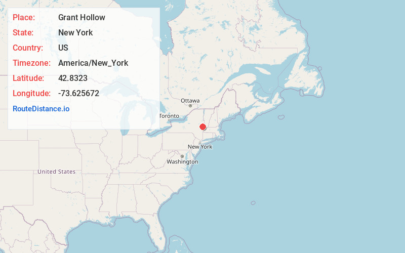 Map of Grant Hollow