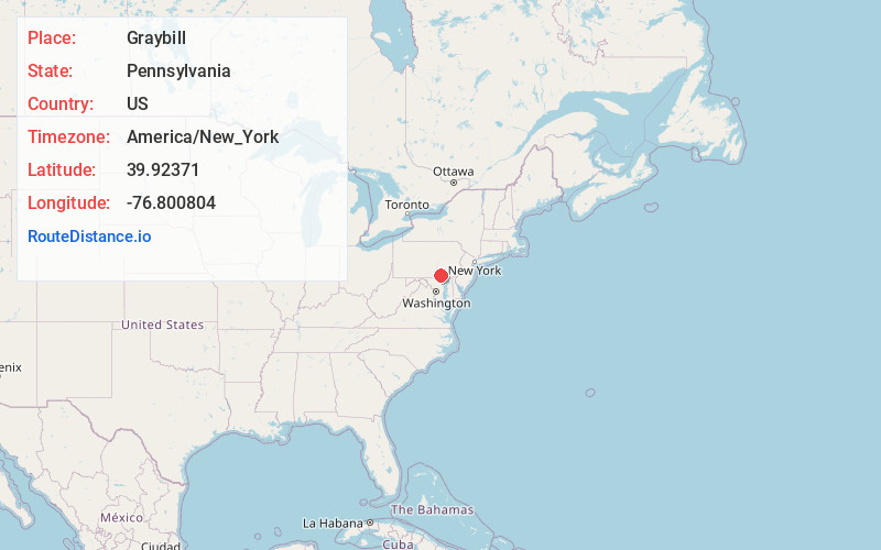 Map of Graybill