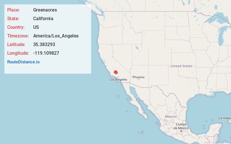 Map of Greenacres