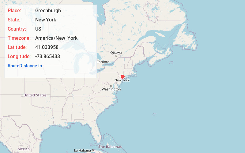 Map of Greenburgh