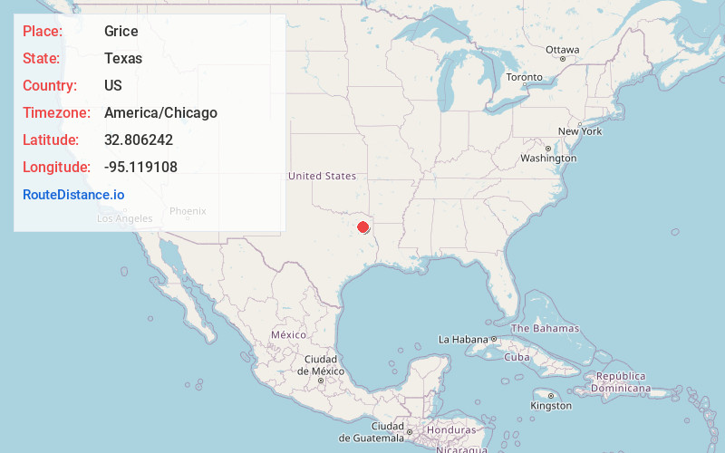 Map of Grice