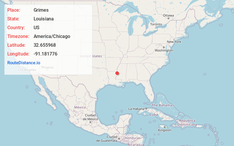 Map of Grimes