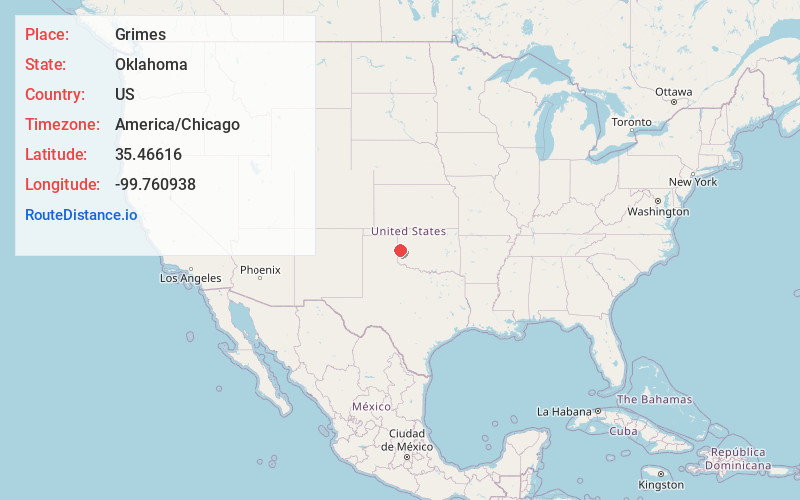 Map of Grimes