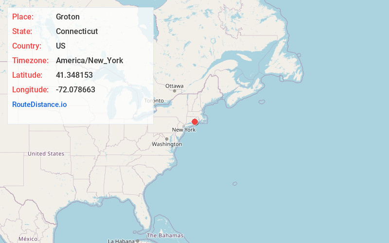 Map of Groton