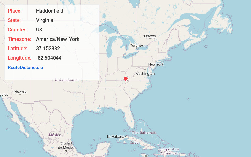 Map of Haddonfield