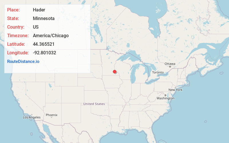 Map of Hader
