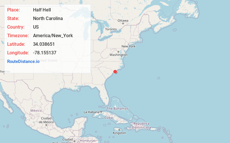 Map of Half Hell