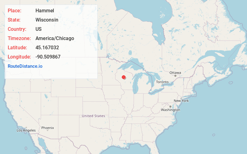 Map of Hammel