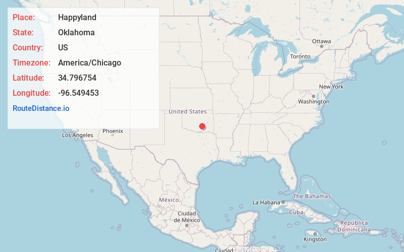 Map of Happyland