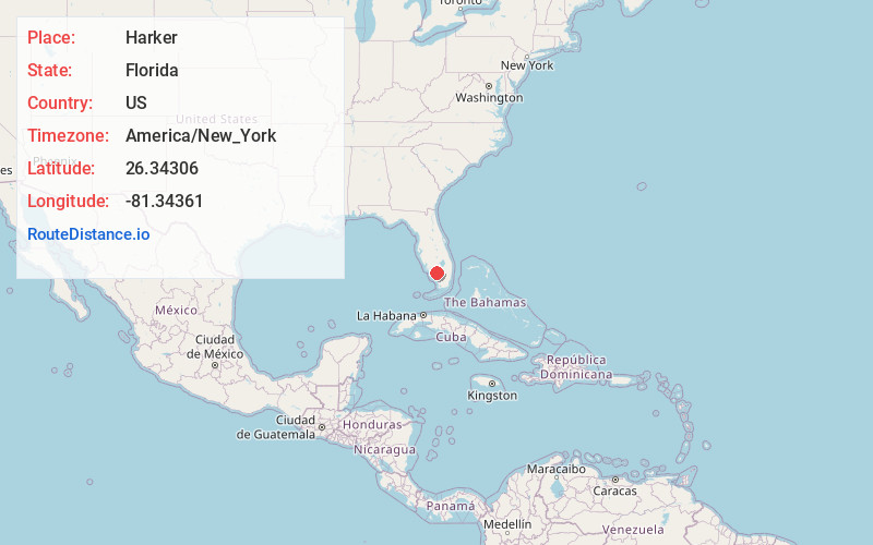 Map of Harker