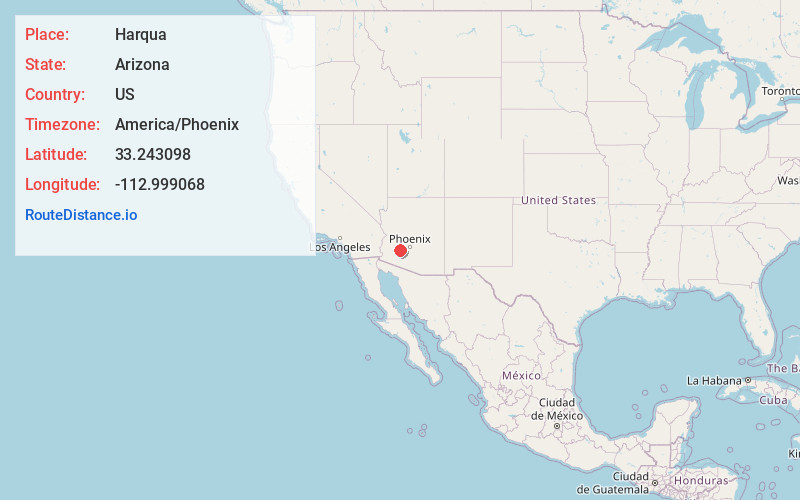 Map of Harqua