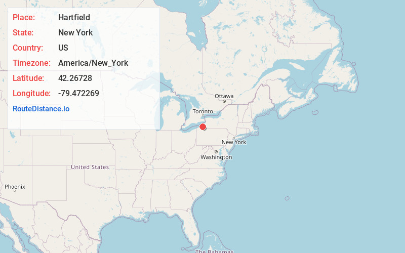 Map of Hartfield